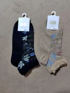 【新品】DAKS レディース スニーカーソックス 2足セットのサムネイル