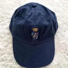ポロベア♡Polo Ralph Lauren ネイビーキャップ クマ刺繍
