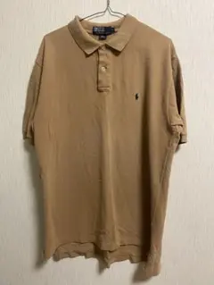 Polo by Ralph Lauren ベージュ ポロシャツ L