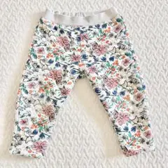 プチバトー　キルティングパンツ　24m 86cm