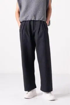 空*ね様 CONZ CURVE LEG TROUSERS GABA ストライプ - メルカリ