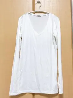 moussy ロンT ホワイト 長袖Tシャツ 白 シンプルのサムネイル