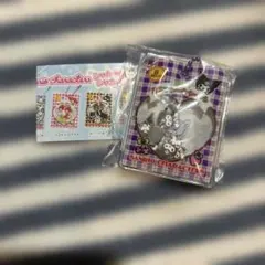 サンリオ シャカシャカフレークシール風チャーム クロミ