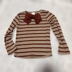 ストライプ 長袖カットソー