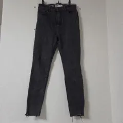 Bershka スーパーハイライズクロップドデニム 38