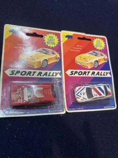 SPORT RALLY ダイキャストメタル ミニカー 3台セット　昭和レトロ
