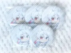 カラフルピーチどぬく23年ビジュ缶バ5個セット