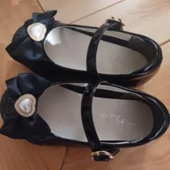 入園 卒園 入学 七五三 靴 発表会 フォーマル 女の子 ブラック 黒 17