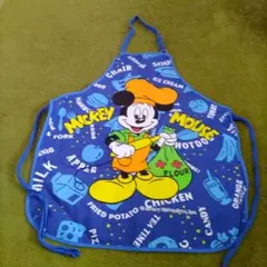 ミッキーマウス エプロン 子供用