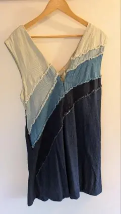 Free People デニム ノースリーブ トップス　ワンピース Mサイズのサムネイル