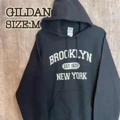 ギルダン GILDAN プルオーバーパーカー M 黒 BROOKLINのサムネイル