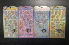 うるちゅるポップシール おぱんちゅうさぎ　んぽちゃむ　4種セット　正規品