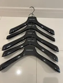 エンポリオアルマーニ　MENS ブラックハンガー 5本セット