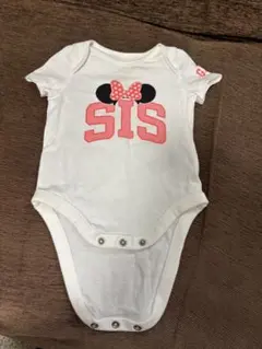 ギャップベビー　半袖ミニーロンパース　0-3ヶ月50センチ