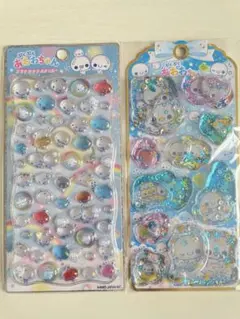 【国内正規品】あわわちゃん プチドロップステッカー・ウォーターシール2枚セット