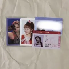 twice サナ　トレカ　IDカード