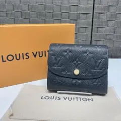 LOUIS VUITTON ポルトフォイユ アリアンヌ ブラック 三つ折り財布