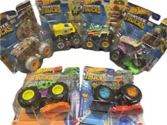 ホットウィール モンスタートラック クッパ スポンジボブ 等を含む6点