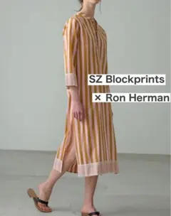 SZ blockprints エスゼット ロンハーマン 別注 カフタンチュニック 美品△SZ Blockprints ロンハーマン△カフタンチュニックシャツ - メルカリ