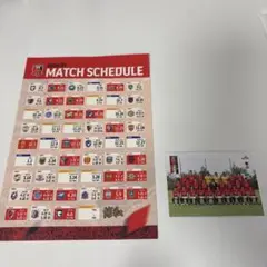 浦和レッズ マッチデーカード&マッチスケジュールシールセット - メルカリ
