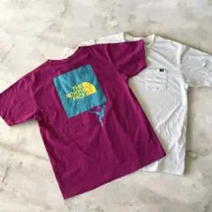 ノースフェイス★Tシャツ 2枚セット クライミングスクエアロゴ