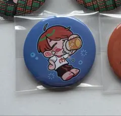 めいちゃん 缶バッチ 肉チョモ - メルカリ