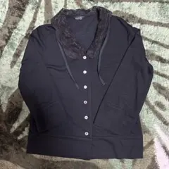 インゲボルグ　カーディガン　黒　中古