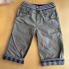 カーキハーフパンツ ゴムウエスト　150