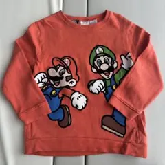 ZARA ザラ 任天堂 マリオ トレーナー スウェット レッド 100