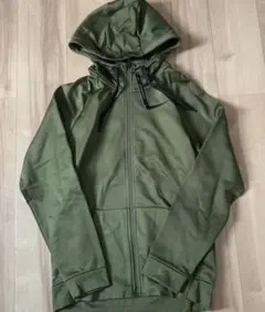 【新品】ナイキ ナイキ THERMA-FIT  パーカー カーキ