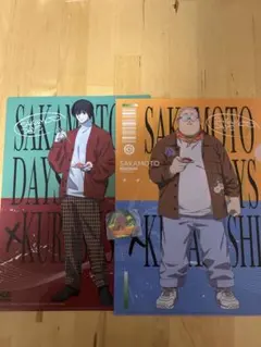 SAKAMOTO DAYS × くら寿司 クリアファイルセット・マグネットシート