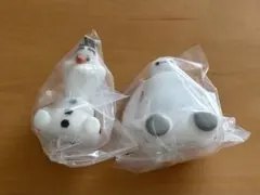 オラフ　ベイマックス　ライトマスコット　ガチャガチャ　カプセルトイ