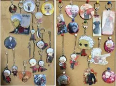 Fate/stay night アーチャー 缶バッジ 7点セット エミヤ - メルカリ