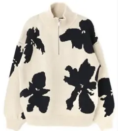 バイカラー ニット メンズ