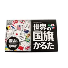 美品　世界の国旗かるたのサムネイル