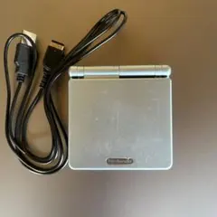 【動作確認済】ゲームボーイアドバンスSP パールブルー 充電ケーブル付き