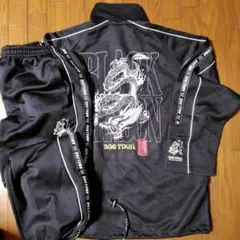 黒龍 y2k 平成 DOGTOWN トラックスーツ セットアップ ジャージ LL 黒龍 y2k 平成 DOGTOWN トラックスーツ セットアップ ジャージ LL