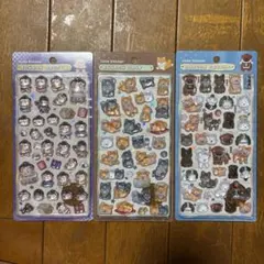 ボンボンドロップシール和柄３種セット