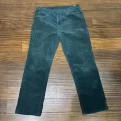 519 Levi's コーデュロイパンツ ダークグリーンのサムネイル