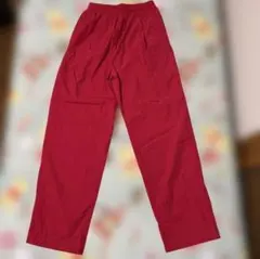 ナイロンパンツ レッド Mサイズ