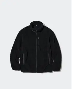 UNIQLO 防風フリースジャケット L 黒