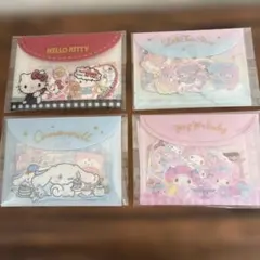 サンリオ シール＆ケースセット ４セット