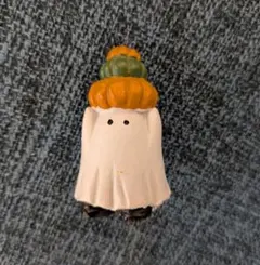 ハロウィン 置物 パンプキン ゴースト インテリア　おばけ　かわいい　ちょこん