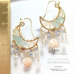 期間限定Sale❤再販❤改良再販❤数量限定❤海のシャンデリアピアス2