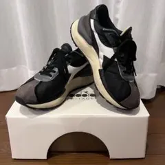 美品】Diadora MERCURY ELITE 26cm ディアドラ ブラックのサムネイル