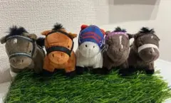 サラブレッドコレクション　ぷちぬいぐるみ5 全5種類コンプリート‼️新品内袋未開封 サラブレッドコレクション ぷちぬいぐるみ5 全5種類コンプリート