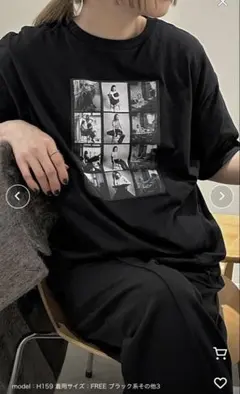 select MOCA by son アソートプリントオーバーサイズTシャツ