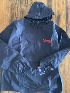 Champion×NASA パッカブルナイロンジャケット アノラック