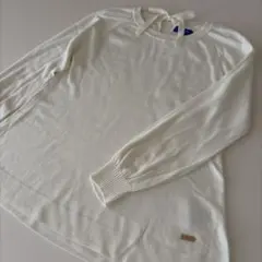 【美品】ブルーレーベルクレストブリッジ　長袖　ニットプルオーバー　パックリボン