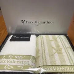 新品★アイザックバレンチノ　フェイスタオル　2枚セット